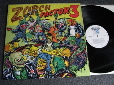V/A Sampler-Zorch Factor 3 LP-1988 UK-Nervous Records-NERD 042-Psychobilly