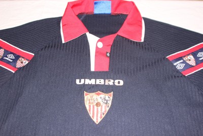 Maillot Vintage Séville FC 1997-1998 Umbro - Taille XL, Numéro 6, état Excellent