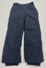 Obermeyer Pants M 10-12 Black Ski Snow Elastic Waist Unisex