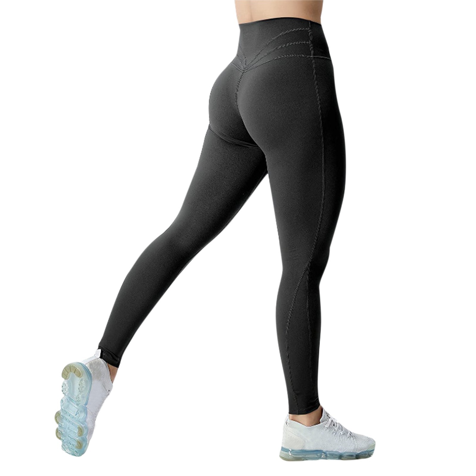 Yoga Shorts for Men Tight Womens Training High Waist Yoga Running Abdomen  Pants | eBay