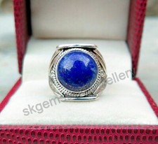 Lapis Lazuli Ring 925 Sterling Silver Ring Boho Ring Handmade Fine Ring All Size