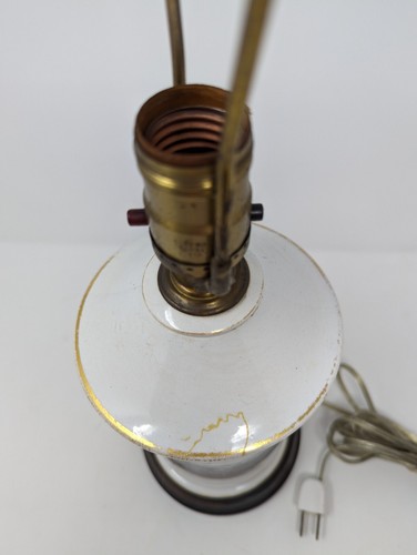 A. Collin Paris Opium Smyrn Apothecary Jar Converted Lamp, French 19th Century - Picture 14 of 20