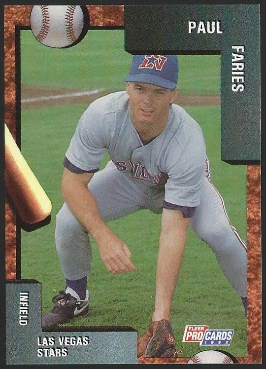 1989 1991 1992 ProCards Las Vegas Stars Minor League Baseball card - PICK Player - Image 3 of 3