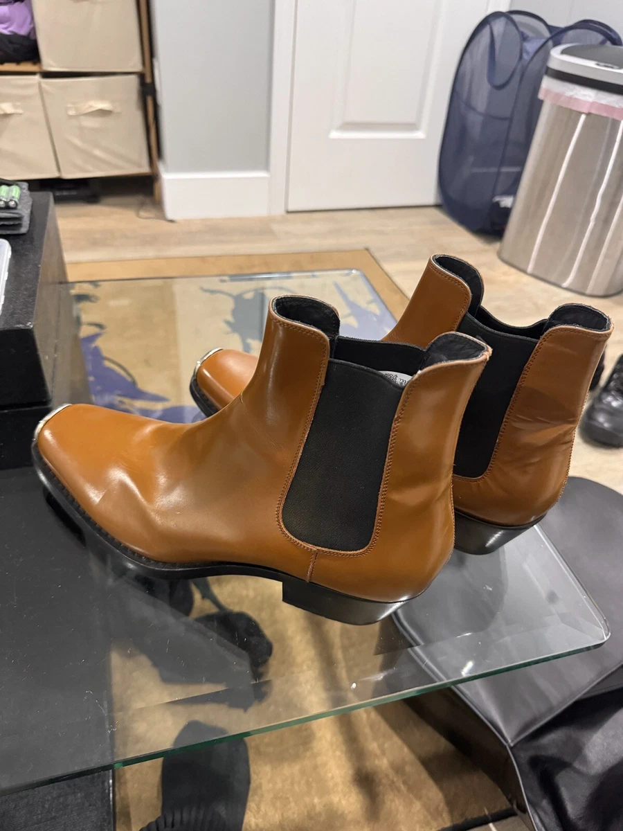 Calvin klein best sale steel toe boots