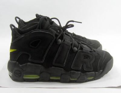 RARE🔥Nike Air More Uptempo Black Volt 414962 013 MEN SIZE RARE🔥Nike Air More Uptempo Black Volt 414962 013 MEN SIZE