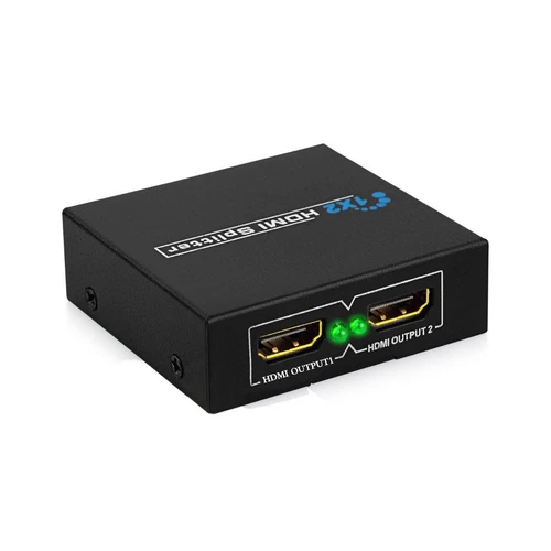 1 Input 2 Output HDMI Splitter 1080P 2 Way Switch Hub Box LCD Full HDTV PS3 Xbox