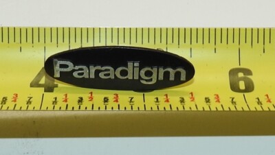 PARADIGM MONITOR 7 V.5  SPEAKER GRILL BADGE EMBLEM LOGO V5