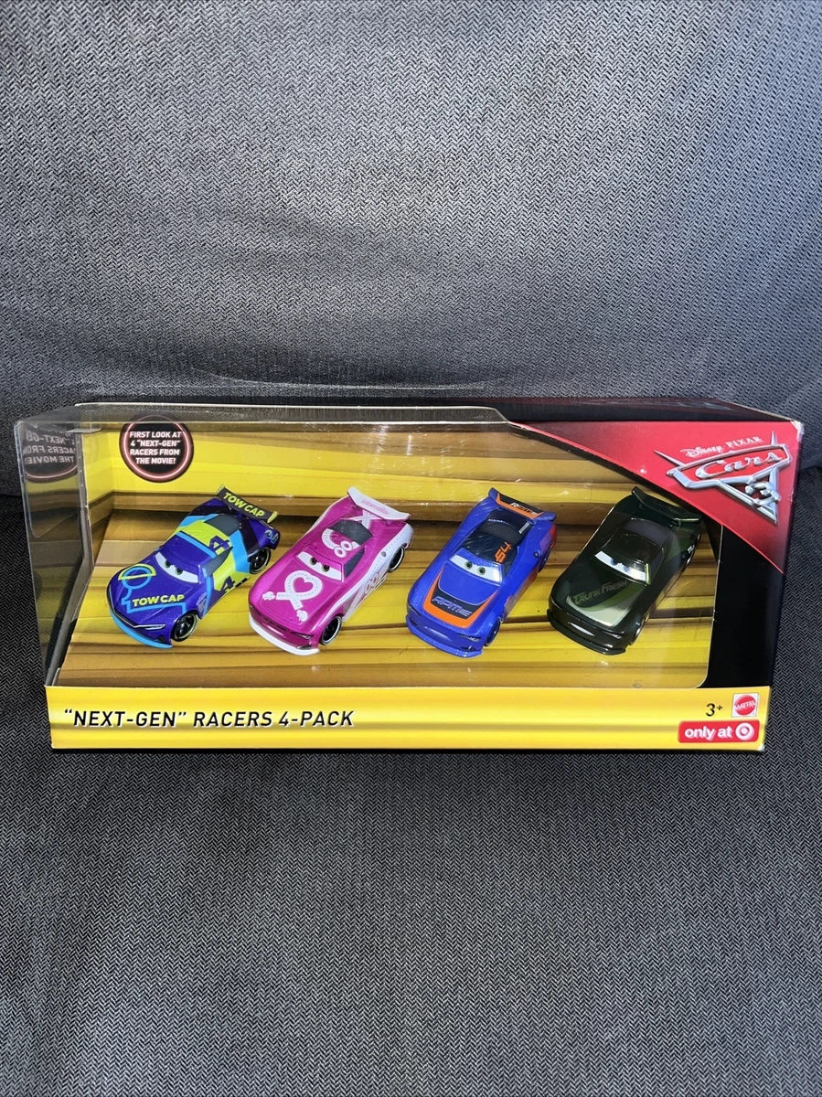 Disney cars next gen 4 pack hotsell