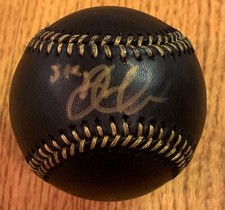 YANKEES Didi Gregorius Signed Rawlings Black Leather MLB Baseball Steiner COA