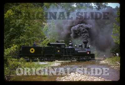 Lot 6 Orig Dia Elk River Kohleholz Eisenbahn Shay West Virginia Holzfäller 1958
