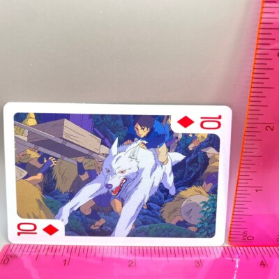 Princess Mononoke Mononokehime Trump Playing Cards Ghibli Movie