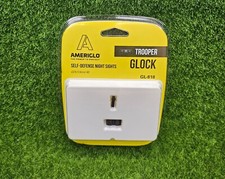 Ameriglo Trooper Night Sights For Glock 17 19 19x 26 34 45 Gen 5 9mm.40 Gl-818