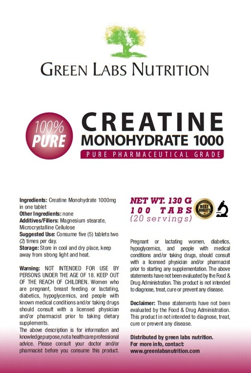 Creatine Monohydrate 1000mg Tablets – Muscle Strength, Performance & Recovery - Image 4 of 4