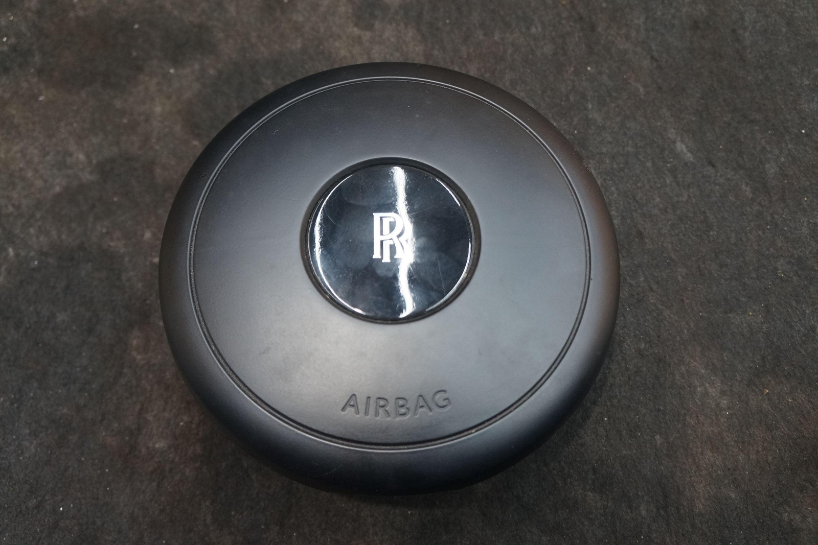 Front Left Driver Steering Wheel Airbag Black 32306758650 Rolls Royce Phantom 04