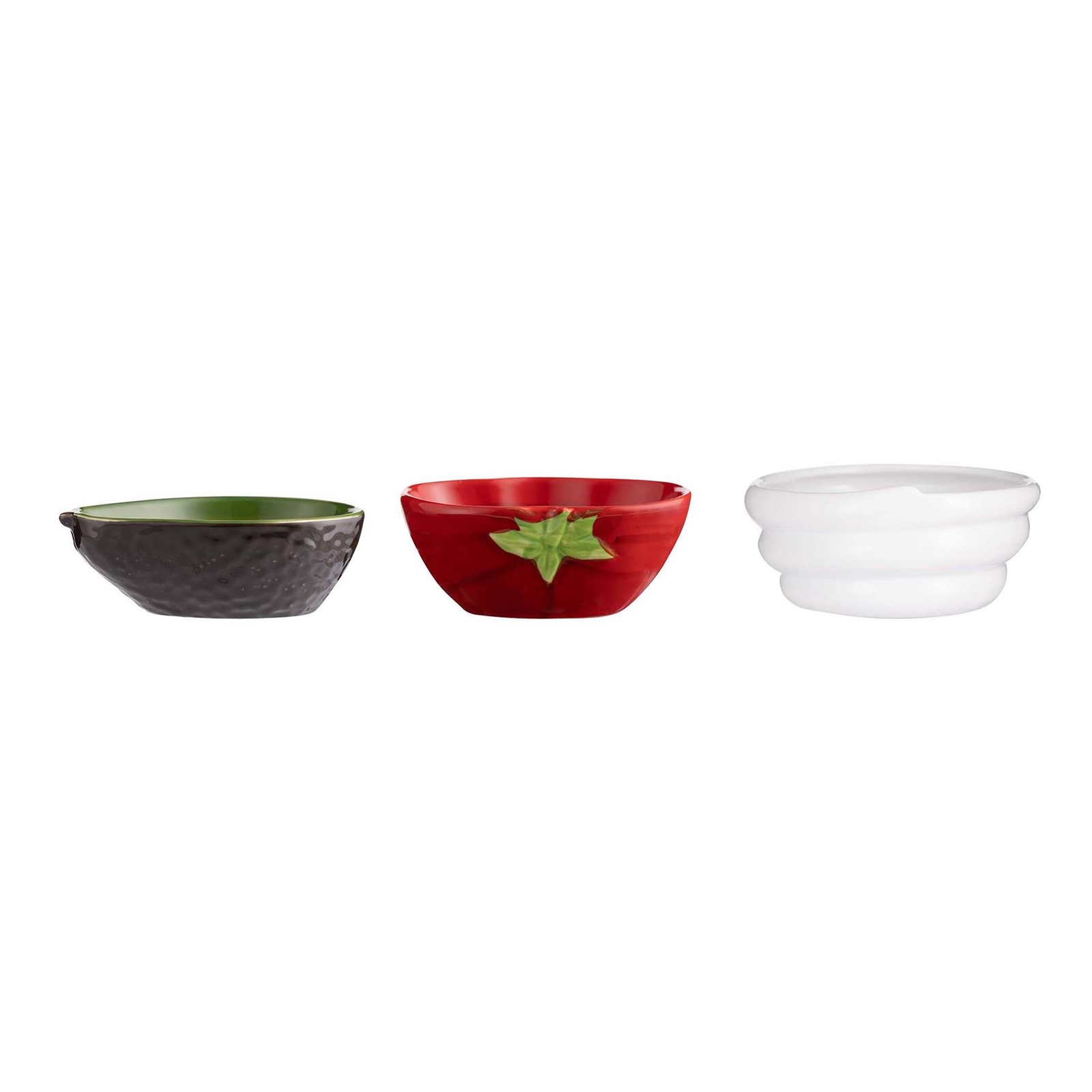 Typhoon World Foods Fajita Dip Bowls - Set of 3