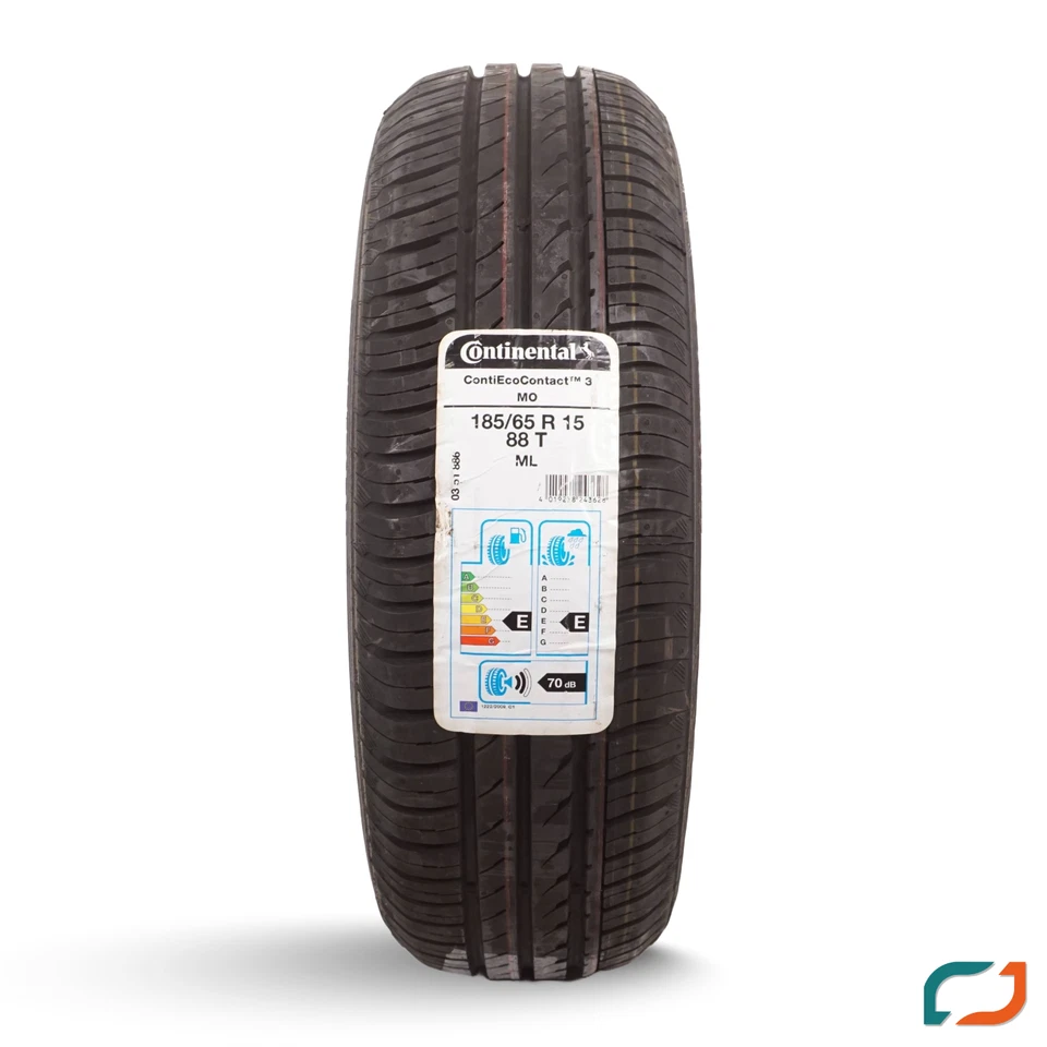 2x 185/65 R15 88T Sommerreifen Continental ContiEcoContact 3 Reifen MO DOT18 - Bild 4 von 4