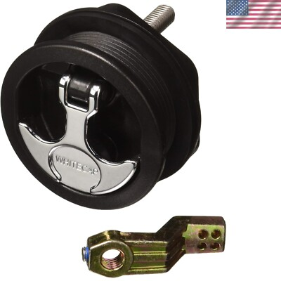 #ad Universal Fit Non Locking T Handle Latch: Stylish Black Deck Installation $52.19