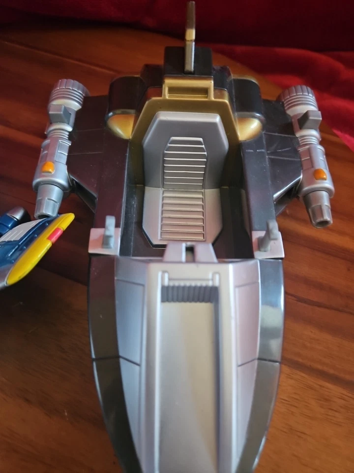 1990's Bandai Jack's Skyfighter Xyber 9 Space Aircraft + Power Rangers Jet Lot - Image 3 of 4