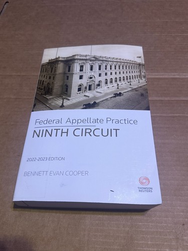 2023 Federal Appellate Practice Ninth Circuit Library Withdraw