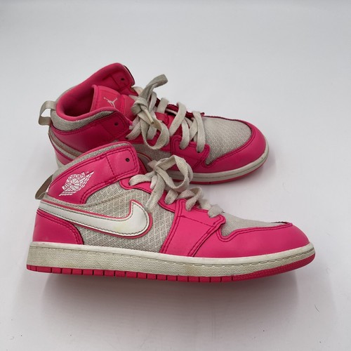hyper pink white jordan 1
