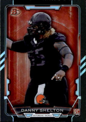 Danny Shelton 2015 Bowman Black Rainbow Parallel Rookie Card #12