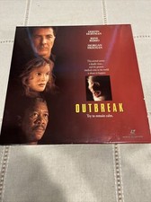 Outbreak Laserdisc Widescreen Edition Dustin Hoffman Morgan Freeman 13632 2 Disc