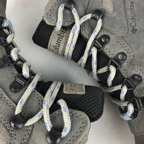 Stivali da trekking Columbia Newton Ridge Plus impermeabili donna 6 EU 37 pelle grigio - Foto 12 di 12