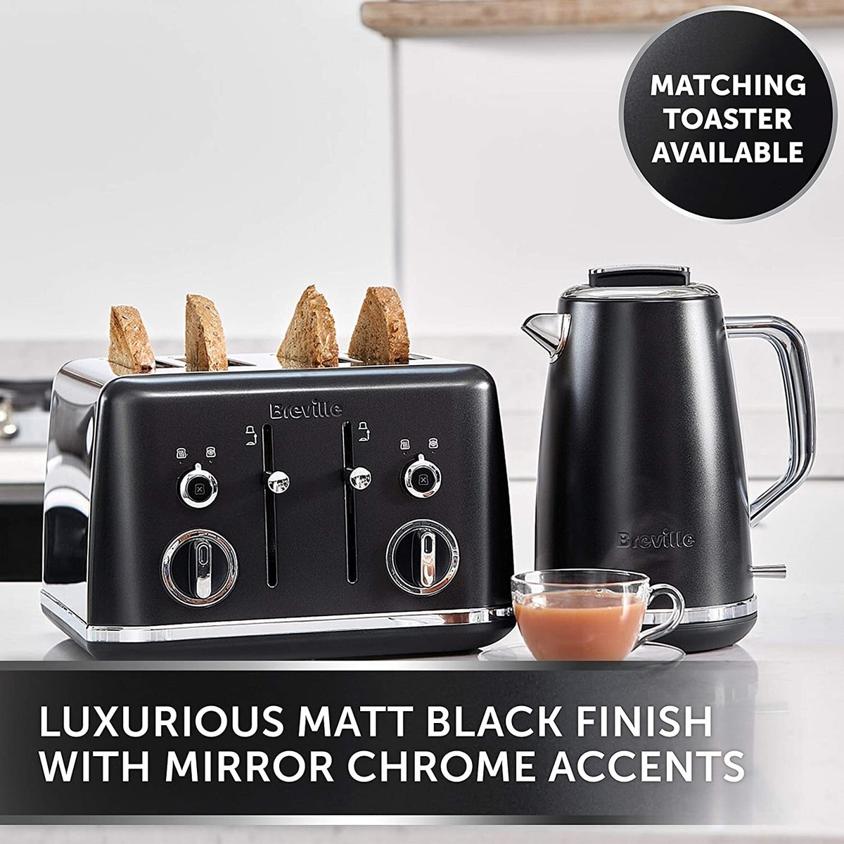 Odac Breville Lustra Storm Grey Kettle And Toaster Limescale