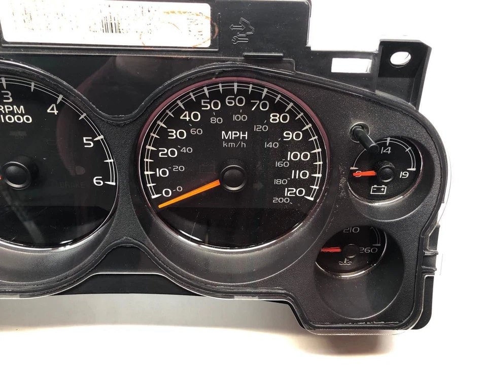 2009-2014 Chevy Suburban Speedometer Instrument Gauge Cluster 222k OEM 25933380 - Image 4 of 4