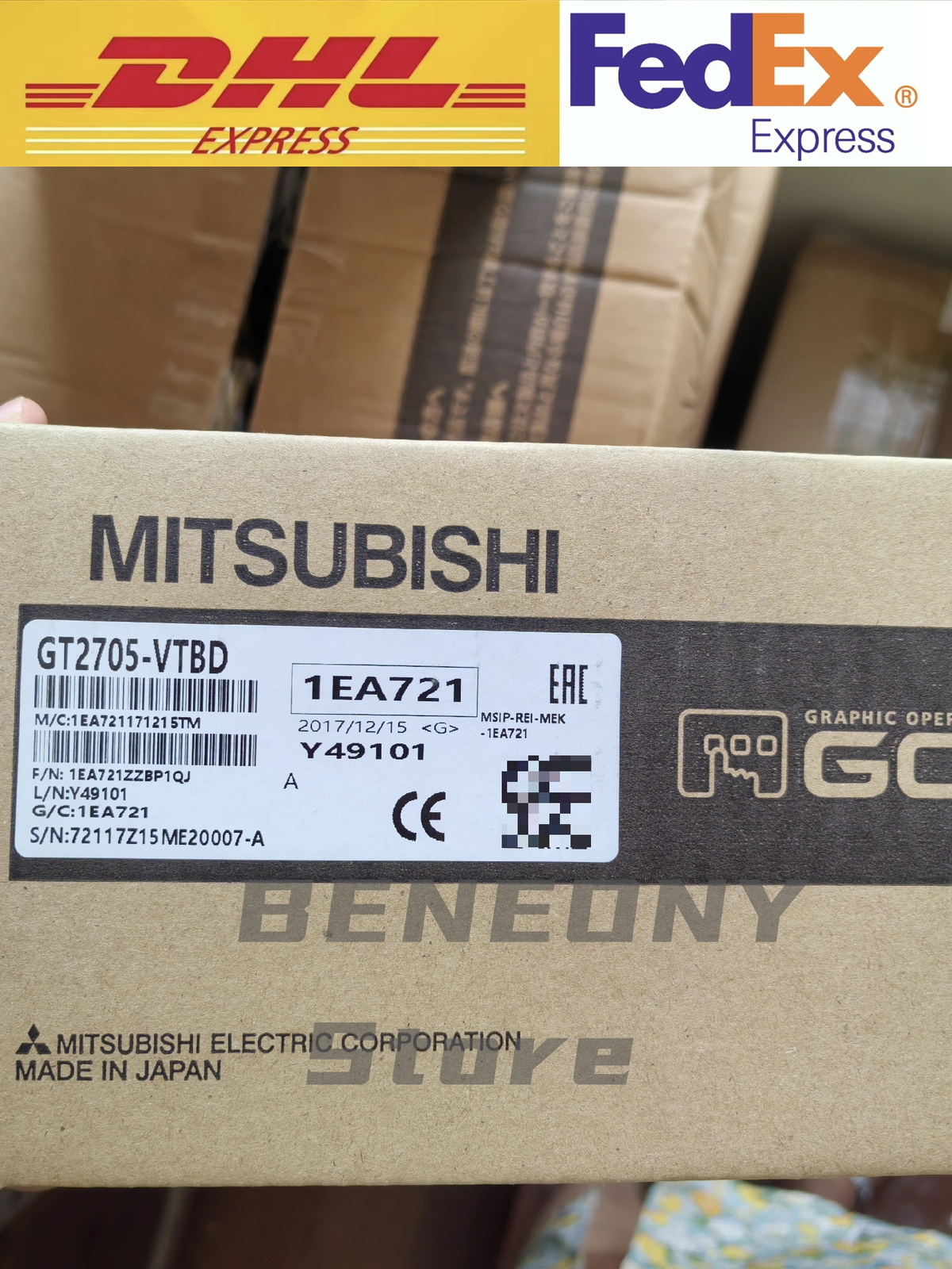 Mitsubishi GT2705-VTBD GOT2000 Touch Screen Control Panel Display