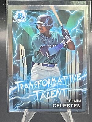 2023 Bowman Draft #TT-1 Felnin Celesten Transformative Talent