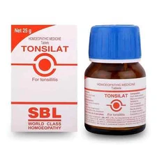 SBL Tonsilat Tablets 25g | Tonsil Support 🌿 Natural Homeopathy | Homeopathic |