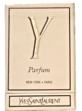 Y by YSL for Women Yves Saint Laurent Pure Parfum .25 fl oz Vintage Rare Sealed