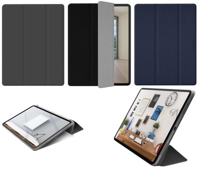Macally Schutz-Hülle Ständer Smart Tasche Cover für Apple iPad Pro 12,9'' 3 3G