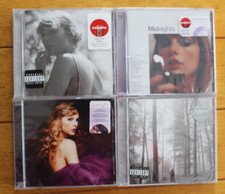 TAYLOR SWIFT NEW CD LOT OF 4 - EXCLUSIVE MIDNIGHTS FOLKLORE x2 SPEAK NOW
