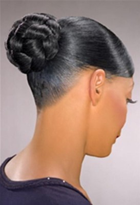 Foxy Silver Synthetic Hair Bun Pieces Medium Honey Dome M