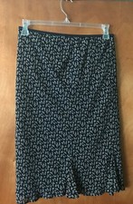 Country Road Australia Vintage100 Rayon Women's S L Printed Career Skirt