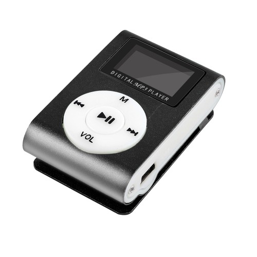 Mini USB Clip MP3 Player LCD Screen Support 32GB Micro SD TF Card - Picture 2 of 39
