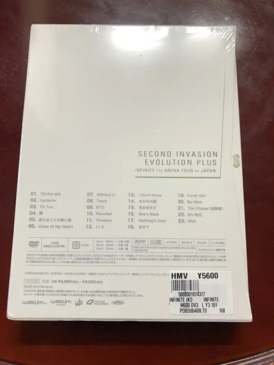 インフィニット [DVD] n5ksbvb Unopened) infinite Japan Concert DVD | eBay