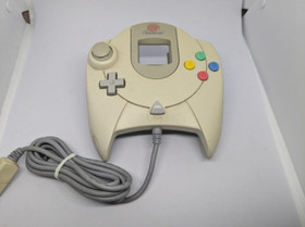 Sega Dreamcast Official White/Grey Controller HKT-7700 Lot Of 2 OEM Tested Pair