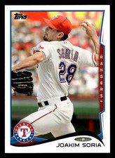 Joakim Soria 2014 Topps #144 Texas Rangers BASEBALL CARD