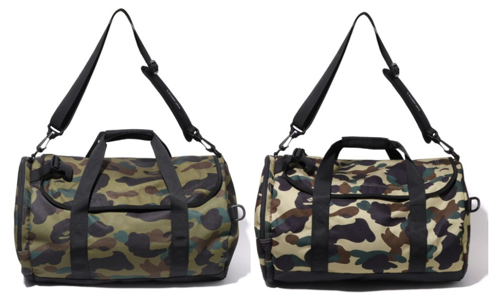 【A・BATHING APE】ABC CAMO BOSTON BAG Bargain Price A BATHING APE Bag Boston Bag 1ST CAMO 3WAY BAG
