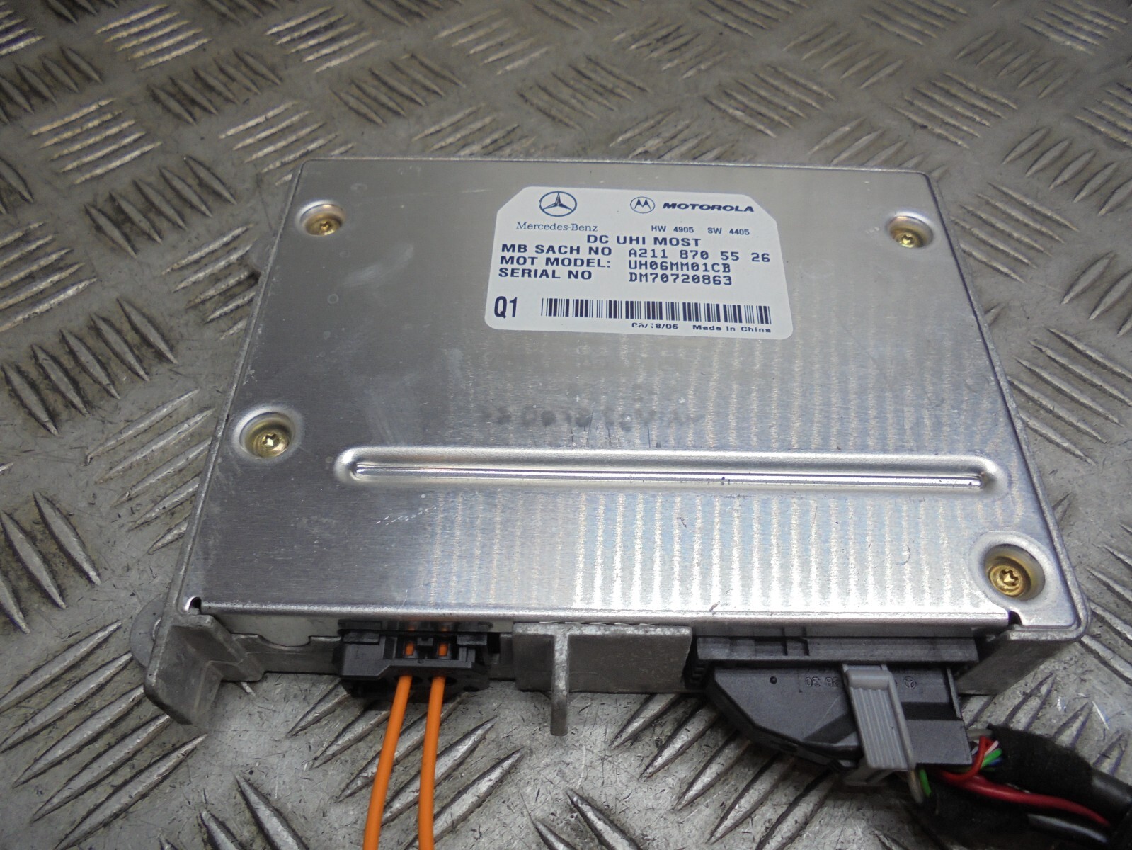 MERCEDES BENZ Ml A2118705526 Bluetooth Module Hand Control Unit 