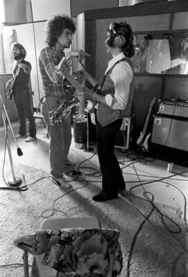 Bassist Lenny Leblanc Jimmy Hall And Dickie Betts Rehearse 1978 OLD MUSIC PHOTO