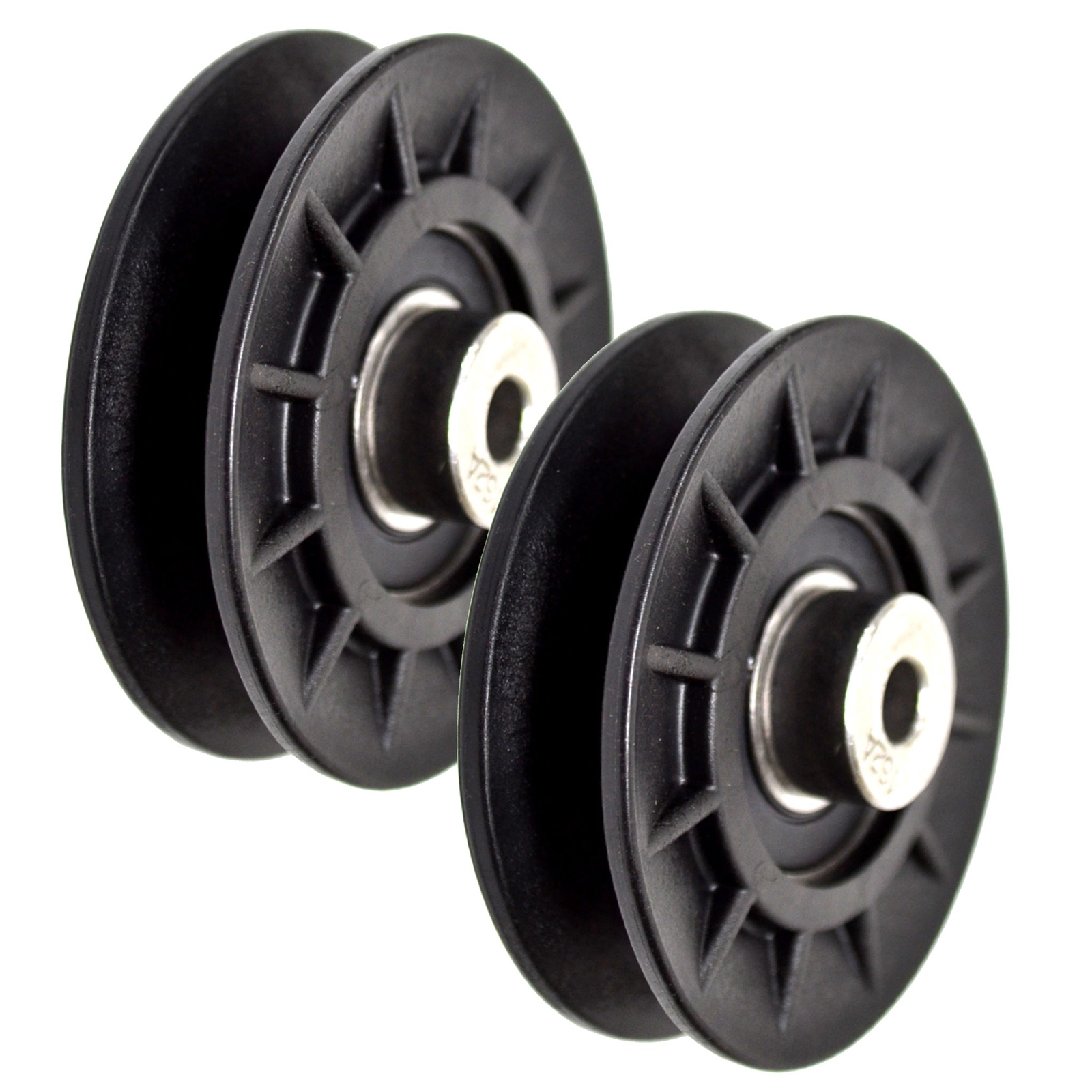 2PK VIdler Pulley for John Deere AM121967 LT 133 150 155 160 180 STX38