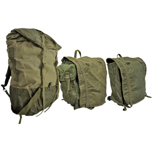 Army Rucksack Original French F2 Military Hiking Camping Backpack Combat Sea Bag - Picture 2 of 26