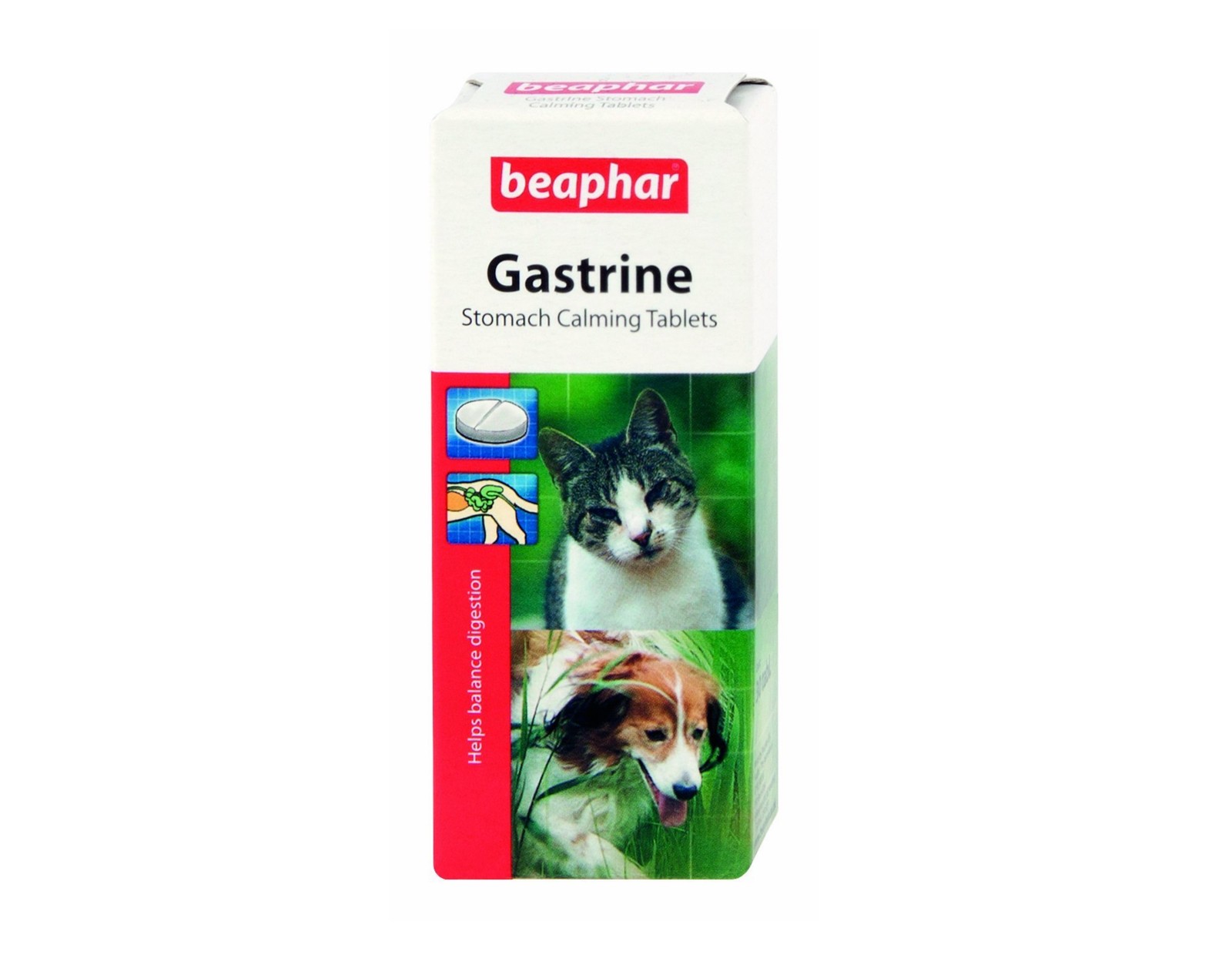 Beaphar Gastrine Cat & Dog Stomach Calming Tablets Helps to Balance