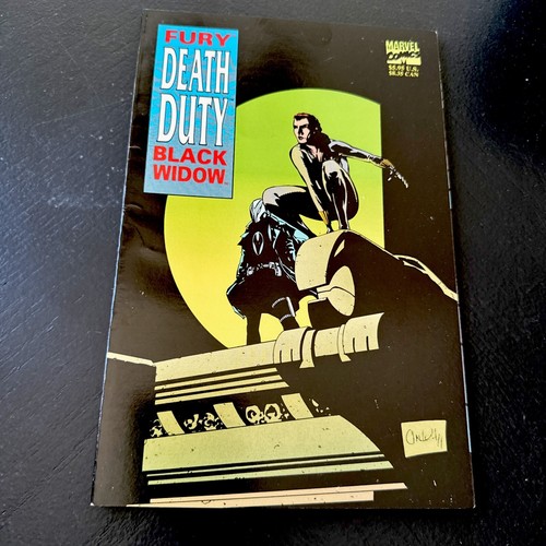 Lot 2 Black Widow TPB The Web of Black Widow & Death Duty Com12 - Picture 2 of 3
