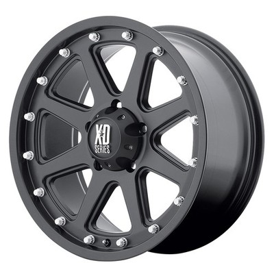 XD SERIES XD798 Addict Rim 17X9 6x139.7 Offset 18 Matte Black (Quantity of 4)