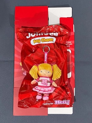 HETTY NEW JOLLIBEE BAG CHARM KEYCHAIN PHILIPPINES EXCLUSIVE ON HAND US SELLER  